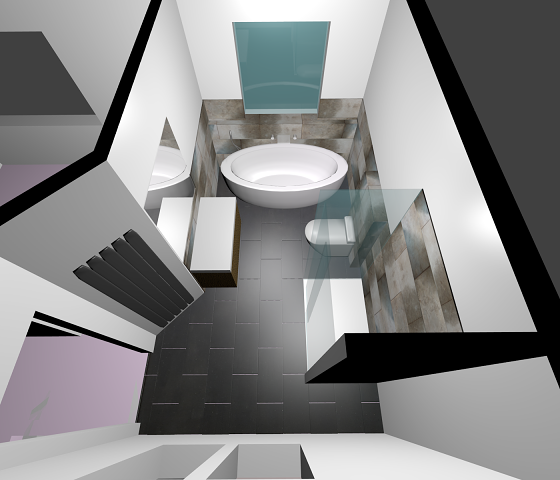 Bathroom---TanHalfTile---Camera2-overhead